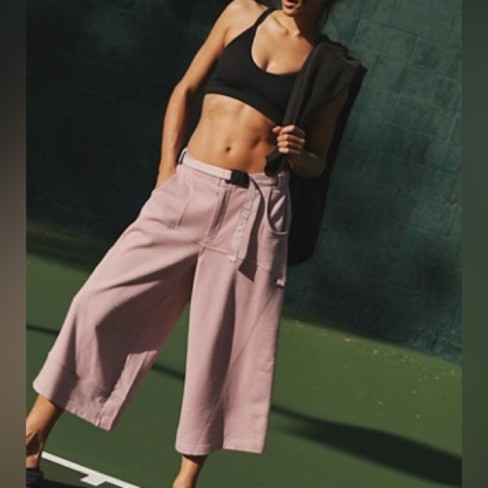 Free People Ollie Crop Pant Fleece | NWOT | Size XS